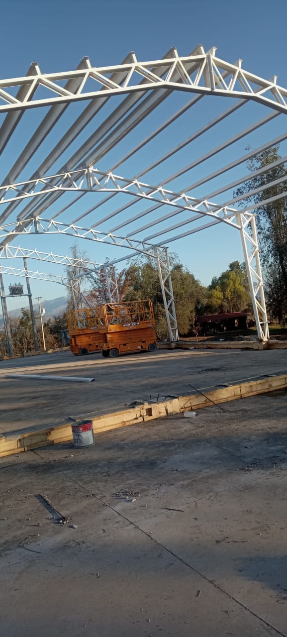 Galpón estructura de cerchas