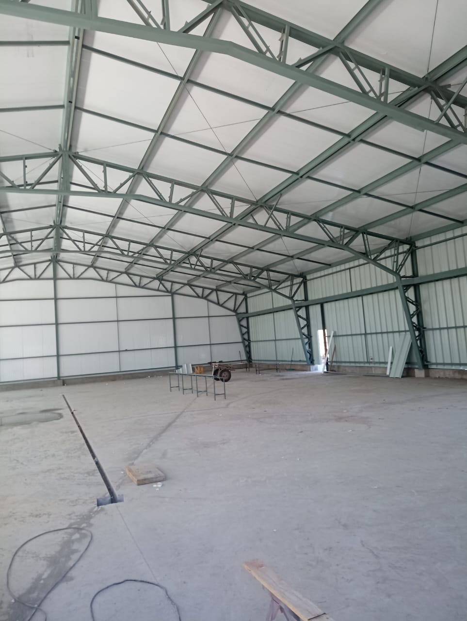 Galpón detalle estructura